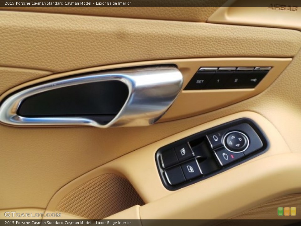 Luxor Beige Interior Controls for the 2015 Porsche Cayman  #96745361