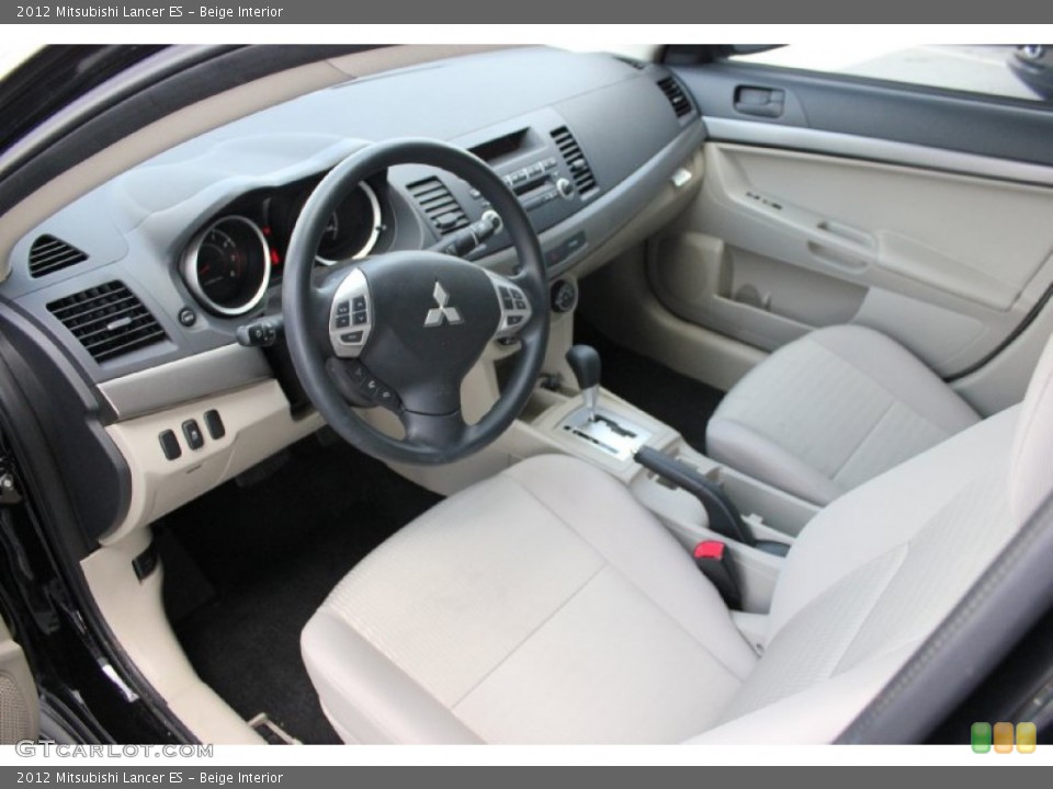 Beige Interior Photo for the 2012 Mitsubishi Lancer ES #96747400