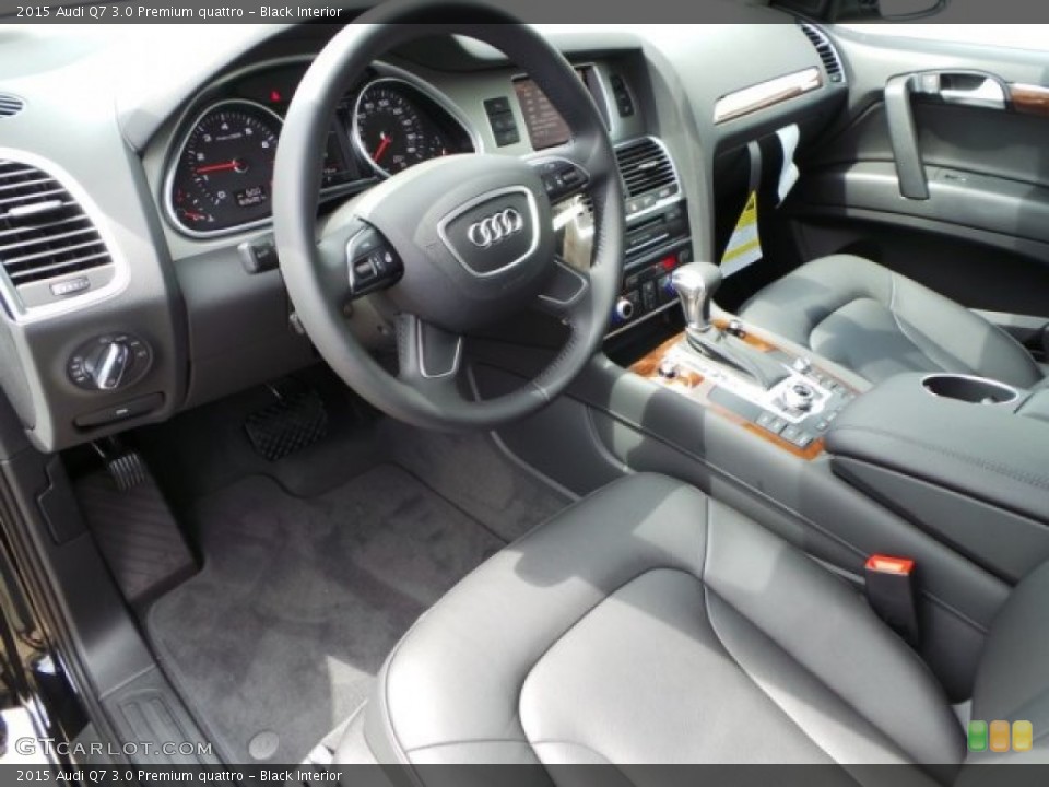 Black Interior Photo for the 2015 Audi Q7 3.0 Premium quattro #96747460