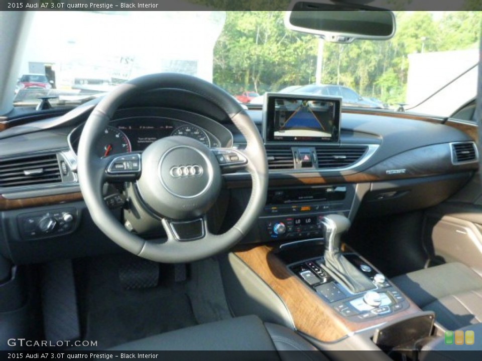 Black Interior Photo for the 2015 Audi A7 3.0T quattro Prestige #96761676