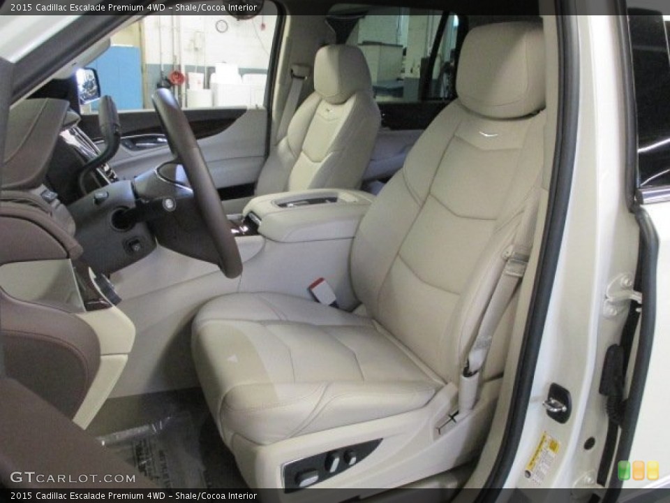 Shale/Cocoa Interior Front Seat for the 2015 Cadillac Escalade Premium 4WD #96767310