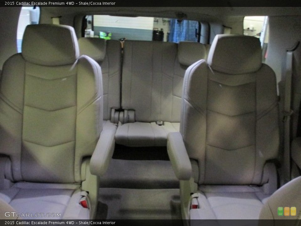 Shale/Cocoa Interior Rear Seat for the 2015 Cadillac Escalade Premium 4WD #96767586