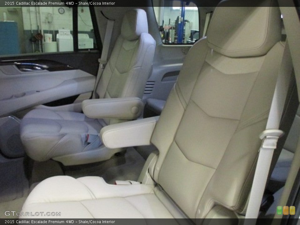 Shale/Cocoa Interior Rear Seat for the 2015 Cadillac Escalade Premium 4WD #96767610