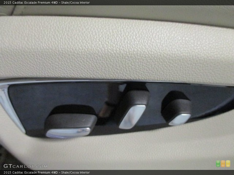 Shale/Cocoa Interior Controls for the 2015 Cadillac Escalade Premium 4WD #96768000