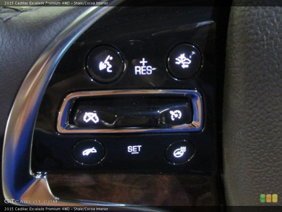 Shale/Cocoa Interior Controls for the 2015 Cadillac Escalade Premium 4WD #96768042