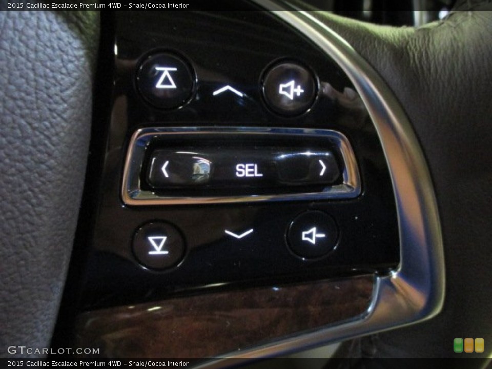 Shale/Cocoa Interior Controls for the 2015 Cadillac Escalade Premium 4WD #96768066
