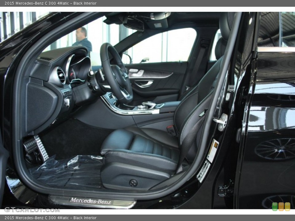 Black Interior Photo for the 2015 Mercedes-Benz C 300 4Matic #96768236