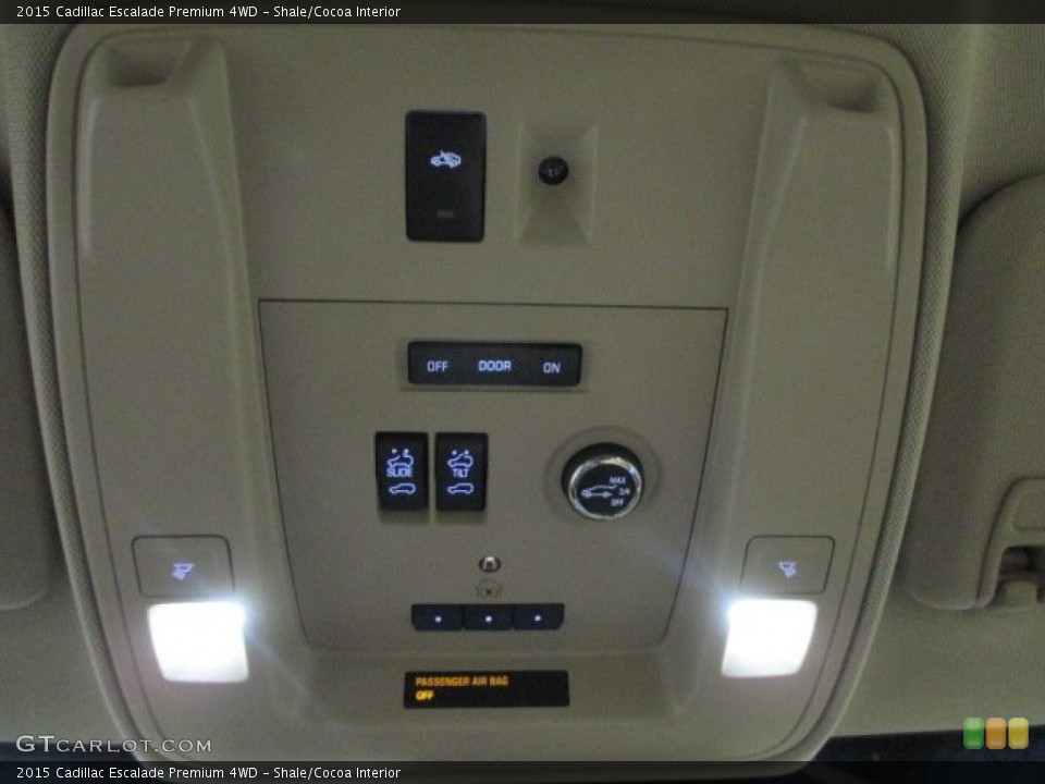 Shale/Cocoa Interior Controls for the 2015 Cadillac Escalade Premium 4WD #96768477