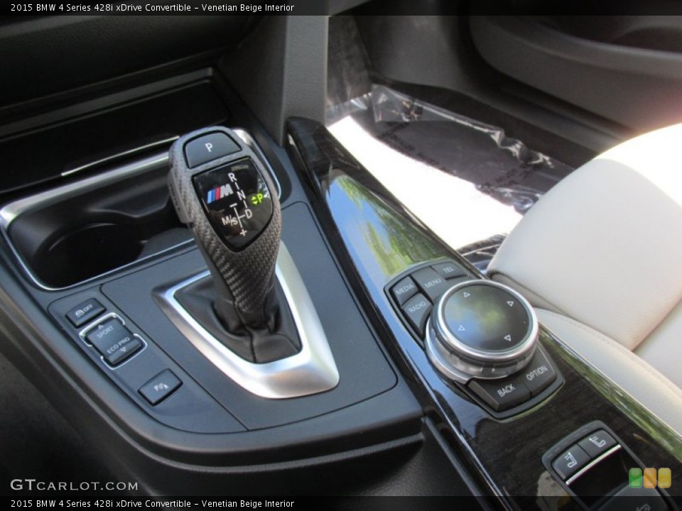 Venetian Beige Interior Transmission for the 2015 BMW 4 Series 428i xDrive Convertible #96771492