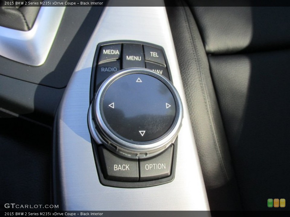 Black Interior Controls for the 2015 BMW 2 Series M235i xDrive Coupe #96773568