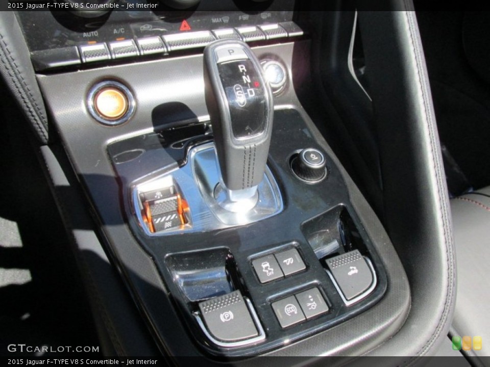 Jet Interior Transmission for the 2015 Jaguar F-TYPE V8 S Convertible #96776626