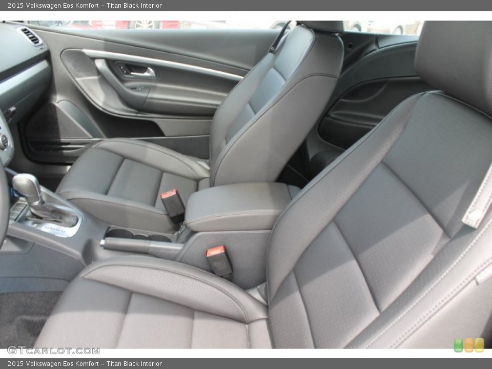 Titan Black 2015 Volkswagen Eos Interiors