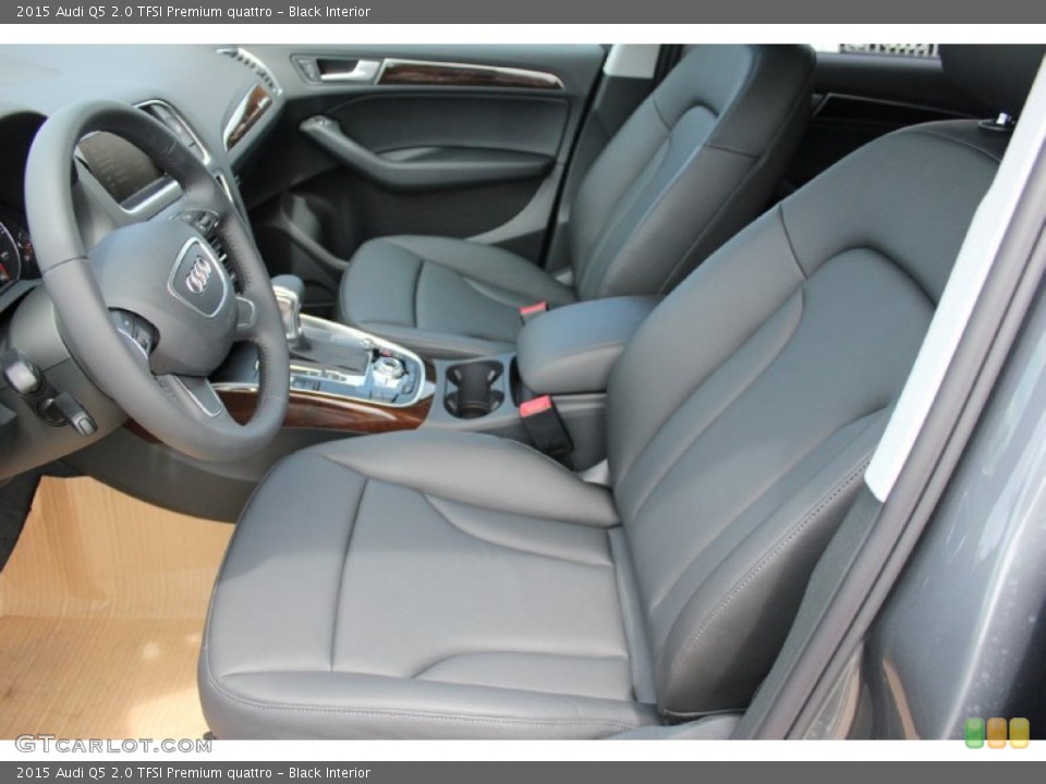 Black Interior Front Seat for the 2015 Audi Q5 2.0 TFSI Premium quattro #96802768