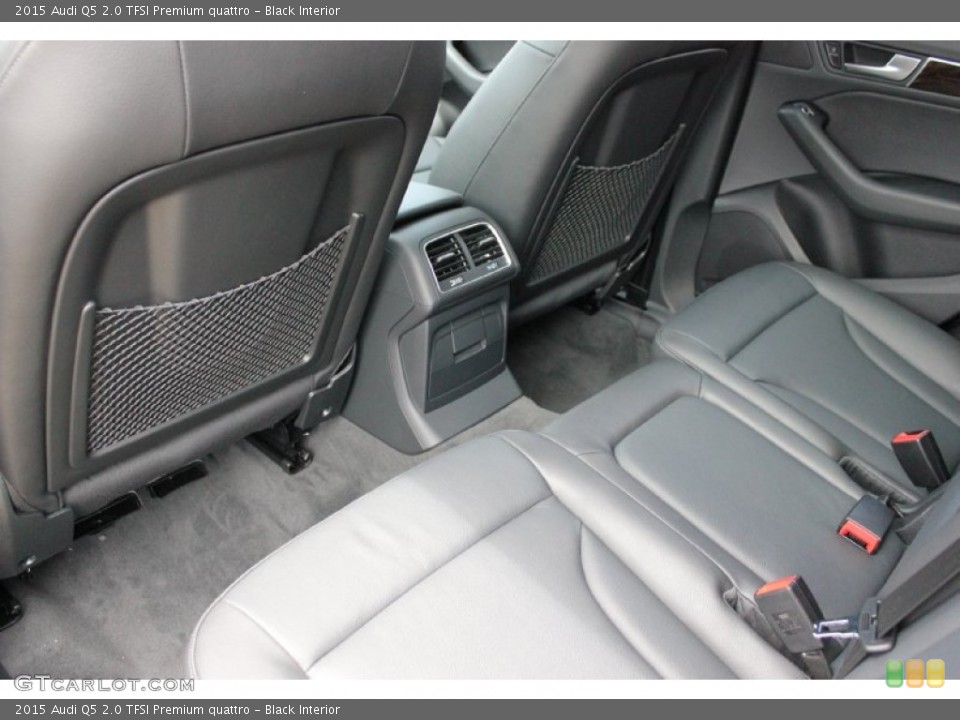 Black Interior Rear Seat for the 2015 Audi Q5 2.0 TFSI Premium quattro #96802900