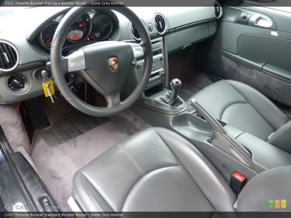 Stone Grey Interior Photo for the 2007 Porsche Boxster  #96806030