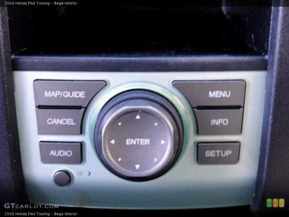 Beige Interior Controls for the 2009 Honda Pilot Touring #96806912