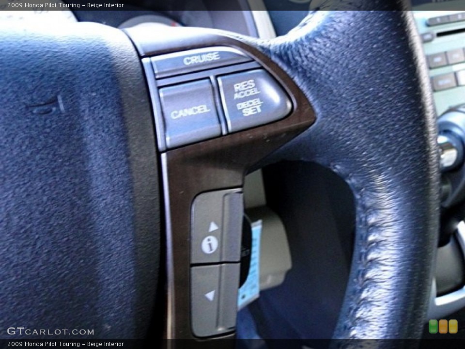 Beige Interior Controls for the 2009 Honda Pilot Touring #96806957