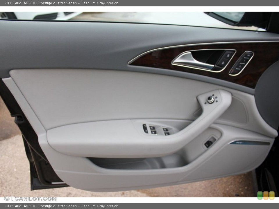 Titanium Gray Interior Door Panel for the 2015 Audi A6 3.0T Prestige quattro Sedan #96807413