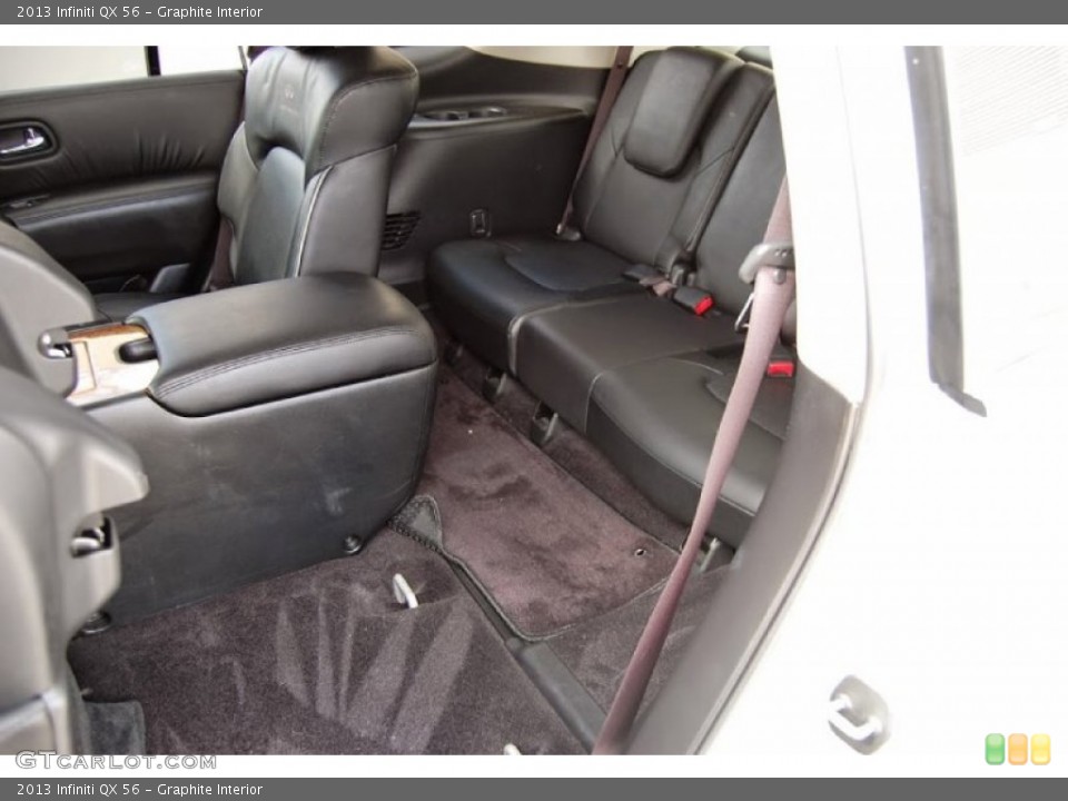 Graphite Interior Rear Seat for the 2013 Infiniti QX 56 #96809093