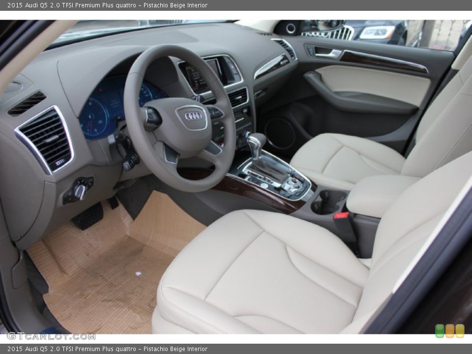 Pistachio Beige Interior Photo for the 2015 Audi Q5 2.0 TFSI Premium Plus quattro #96810248