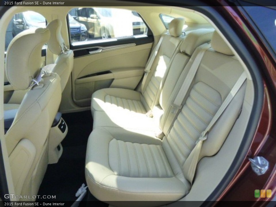 Dune Interior Rear Seat for the 2015 Ford Fusion SE #96810365