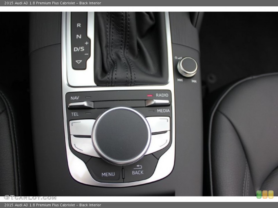 Black Interior Controls for the 2015 Audi A3 1.8 Premium Plus Cabriolet #96811103