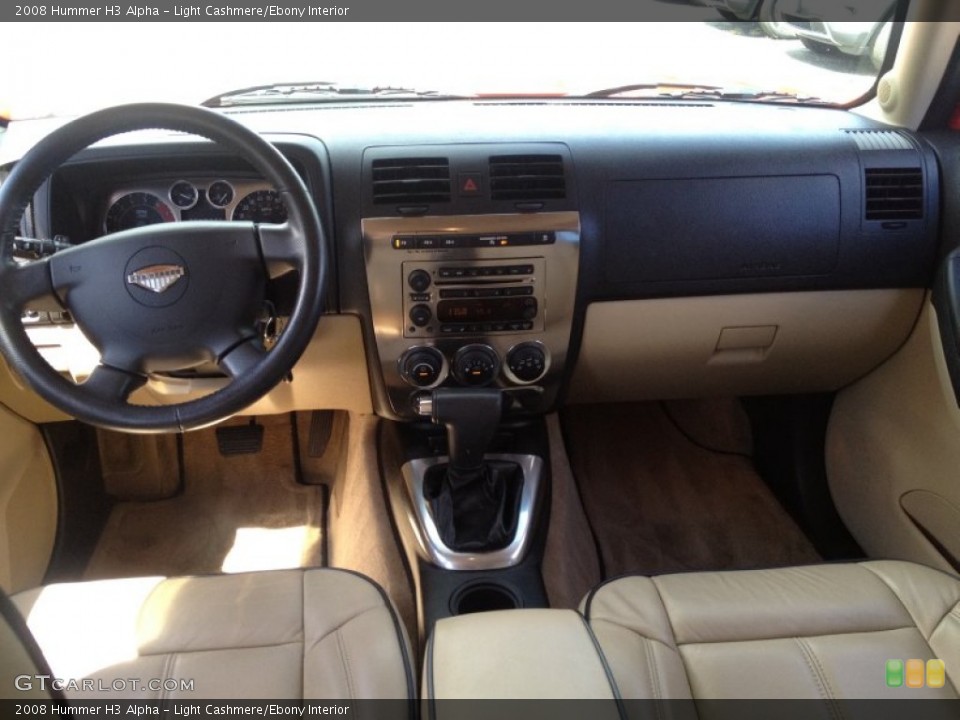 Light Cashmere/Ebony Interior Dashboard for the 2008 Hummer H3 Alpha #96827981