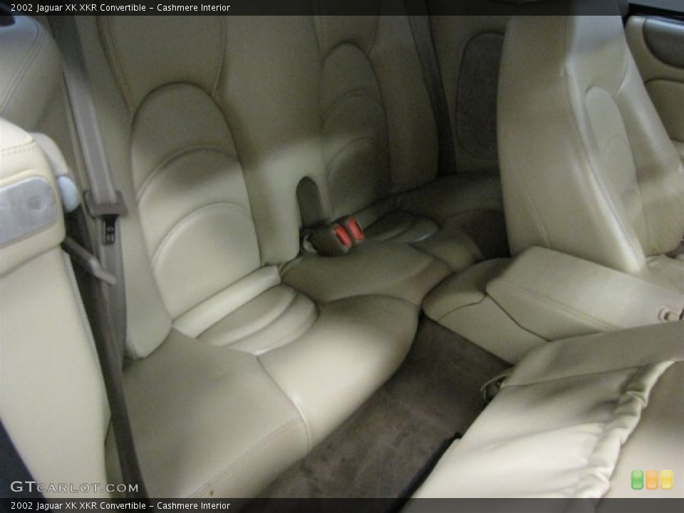 Cashmere Interior Rear Seat for the 2002 Jaguar XK XKR Convertible #96838883