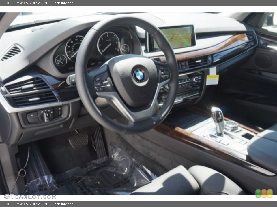 Black Interior Prime Interior for the 2015 BMW X5 xDrive35d #96852410