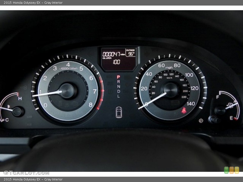 Gray Interior Gauges for the 2015 Honda Odyssey EX #96870327