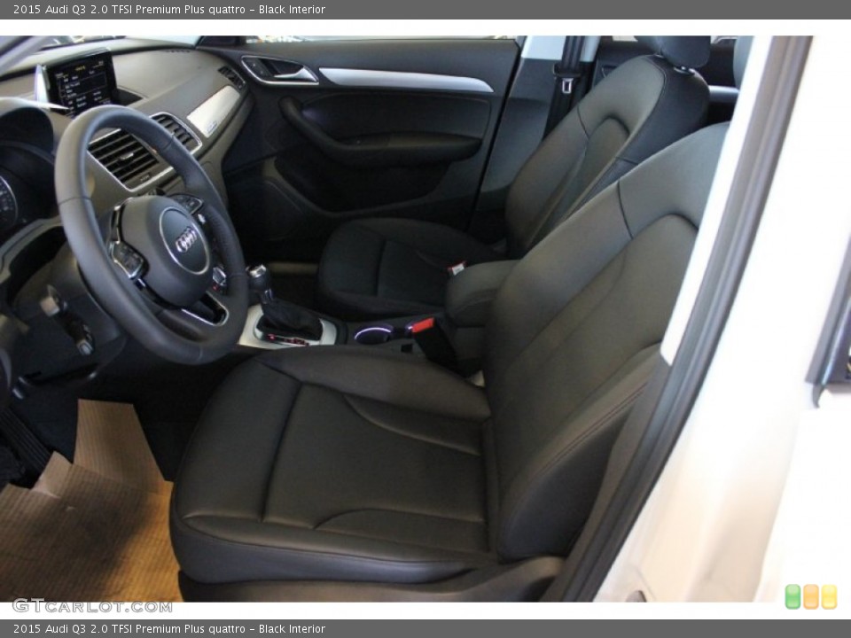 Black Interior Front Seat for the 2015 Audi Q3 2.0 TFSI Premium Plus quattro #96871706