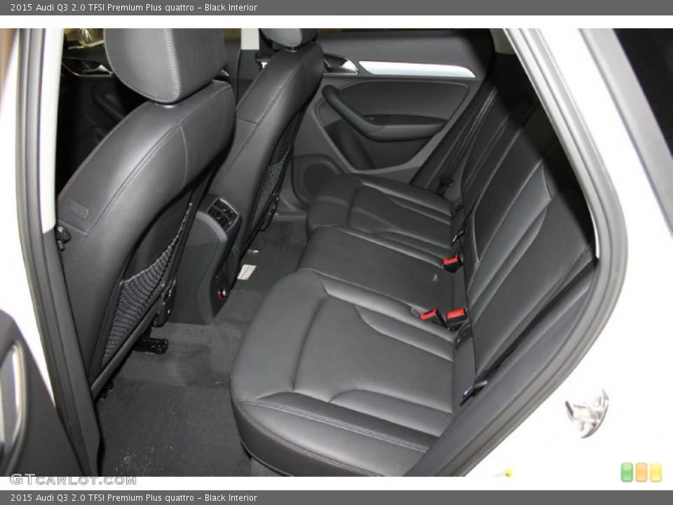 Black Interior Rear Seat for the 2015 Audi Q3 2.0 TFSI Premium Plus quattro #96872003