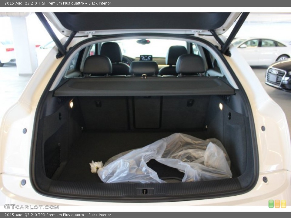 Black Interior Trunk for the 2015 Audi Q3 2.0 TFSI Premium Plus quattro #96872069