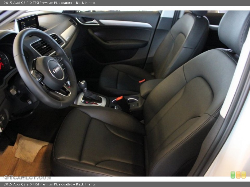 Black Interior Front Seat for the 2015 Audi Q3 2.0 TFSI Premium Plus quattro #96872417