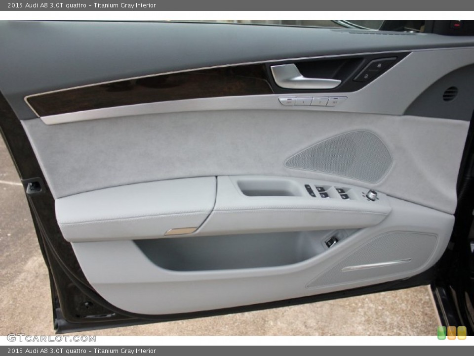 Titanium Gray Interior Door Panel for the 2015 Audi A8 3.0T quattro #96873836
