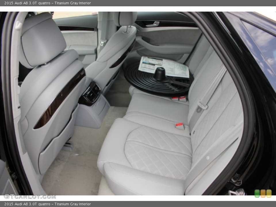 Titanium Gray Interior Rear Seat for the 2015 Audi A8 3.0T quattro #96874337