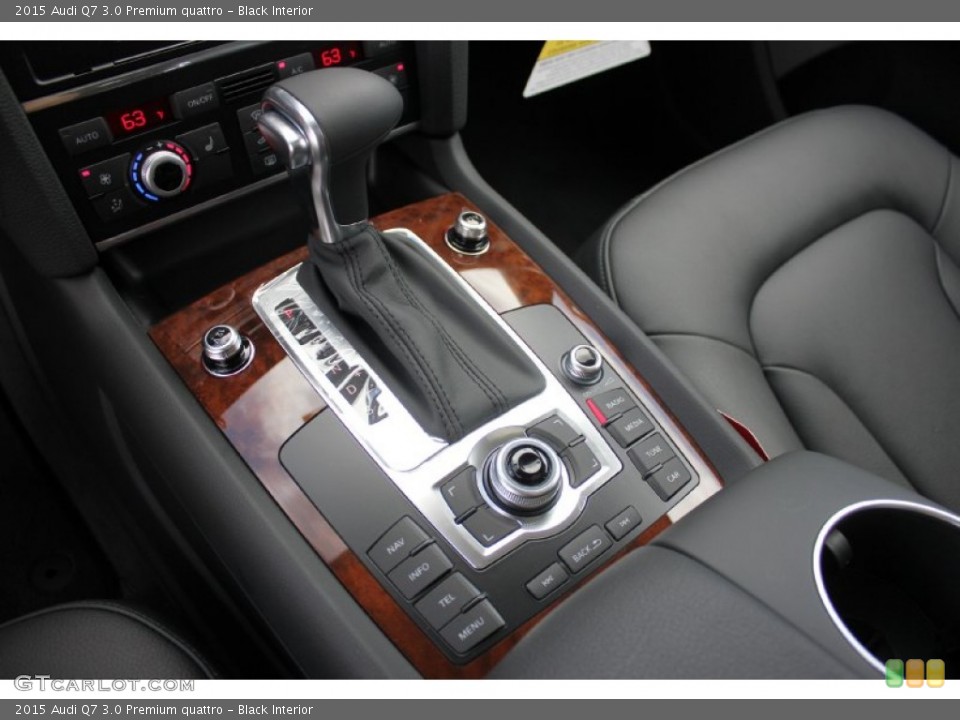 Black Interior Transmission for the 2015 Audi Q7 3.0 Premium quattro #96875579