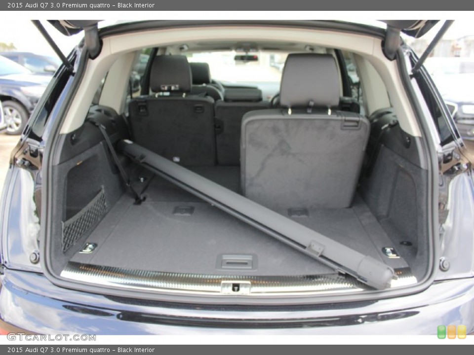 Black Interior Trunk for the 2015 Audi Q7 3.0 Premium quattro #96875783