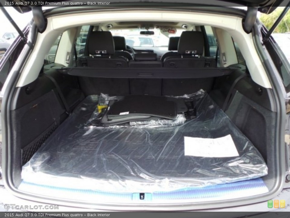 Black Interior Trunk for the 2015 Audi Q7 3.0 TDI Premium Plus quattro #96875801