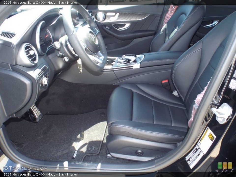 Black Interior Photo for the 2015 Mercedes-Benz C 400 4Matic #96884470