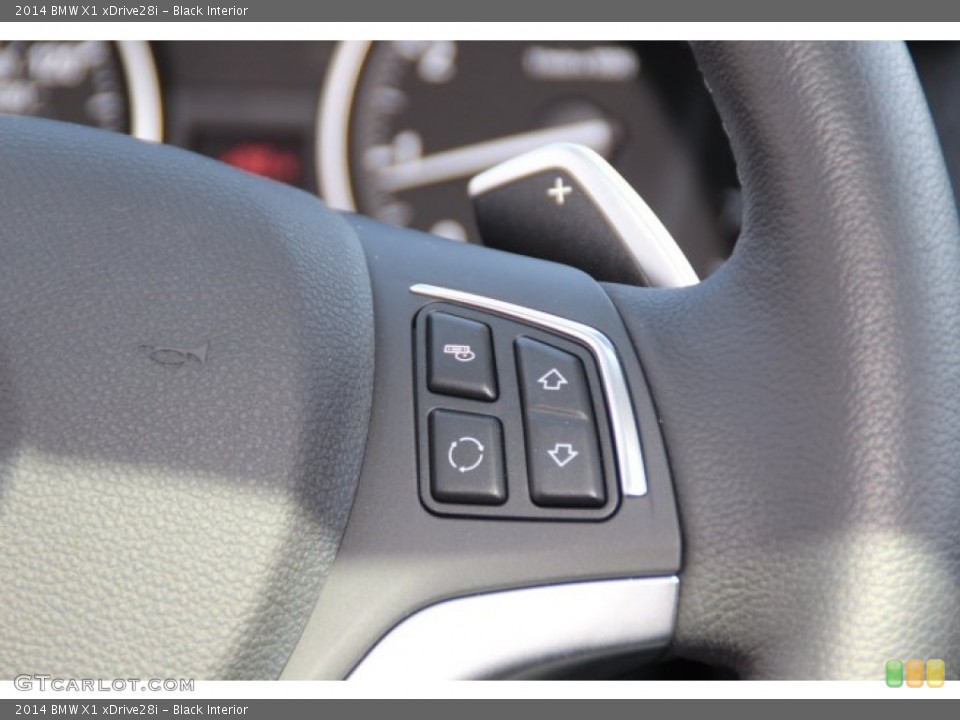 Black Interior Controls for the 2014 BMW X1 xDrive28i #96889573