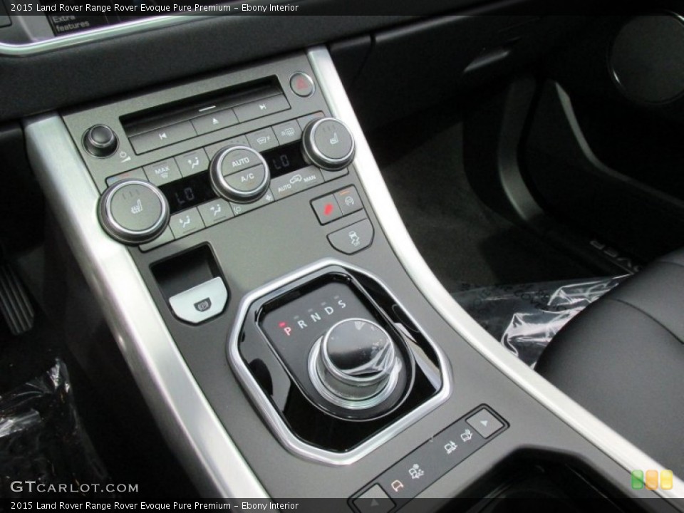 Ebony Interior Transmission for the 2015 Land Rover Range Rover Evoque Pure Premium #96889942