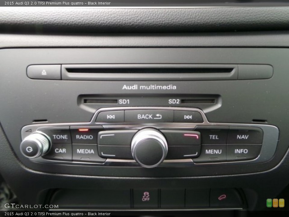 Black Interior Audio System for the 2015 Audi Q3 2.0 TFSI Premium Plus quattro #96890935