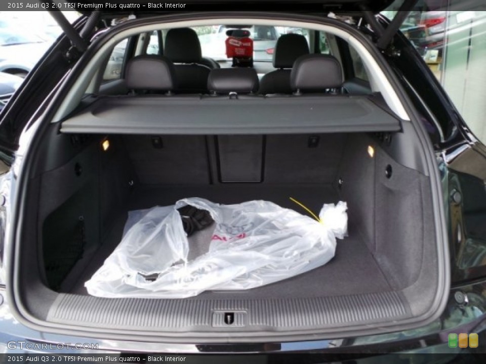 Black Interior Trunk for the 2015 Audi Q3 2.0 TFSI Premium Plus quattro #96891085