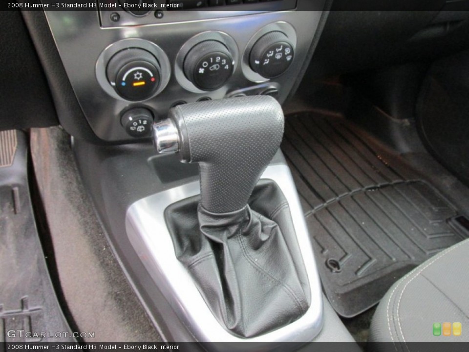 Ebony Black Interior Transmission for the 2008 Hummer H3  #96892060