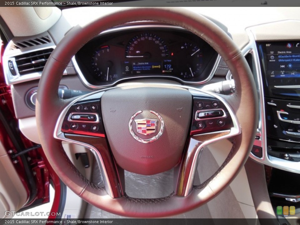 Shale/Brownstone Interior Steering Wheel for the 2015 Cadillac SRX Performance #96893857