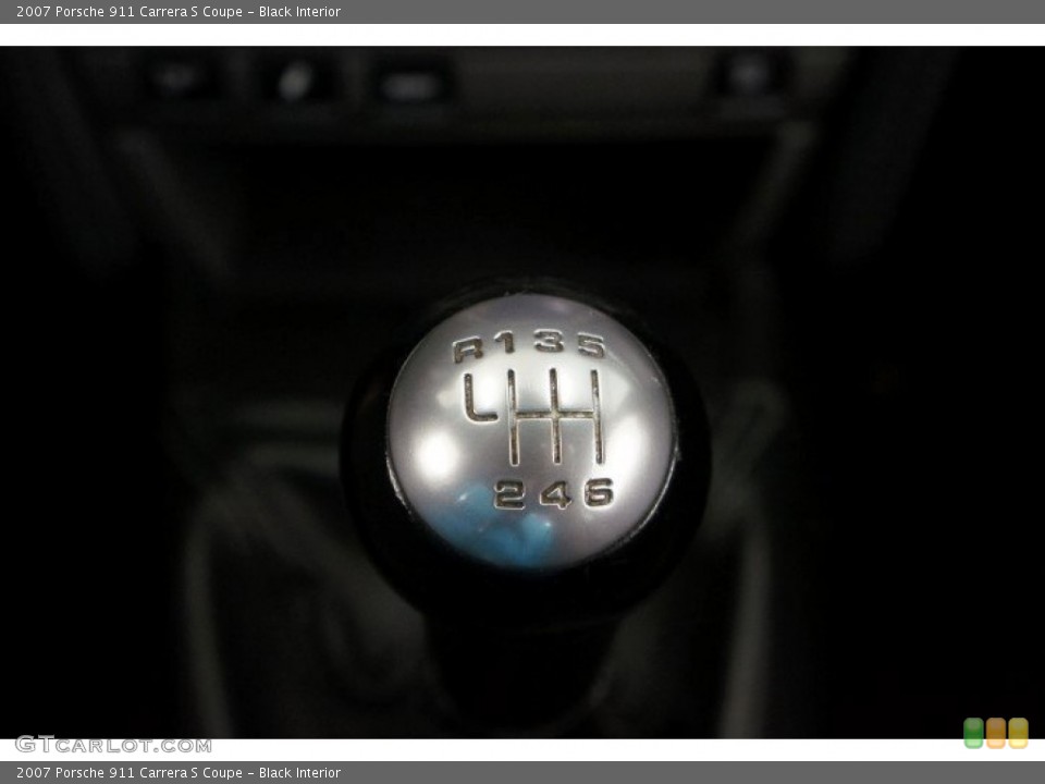 Black Interior Transmission for the 2007 Porsche 911 Carrera S Coupe #96908788