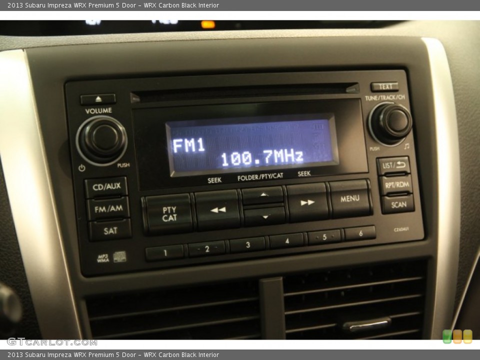 WRX Carbon Black Interior Controls for the 2013 Subaru Impreza WRX Premium 5 Door #96914365