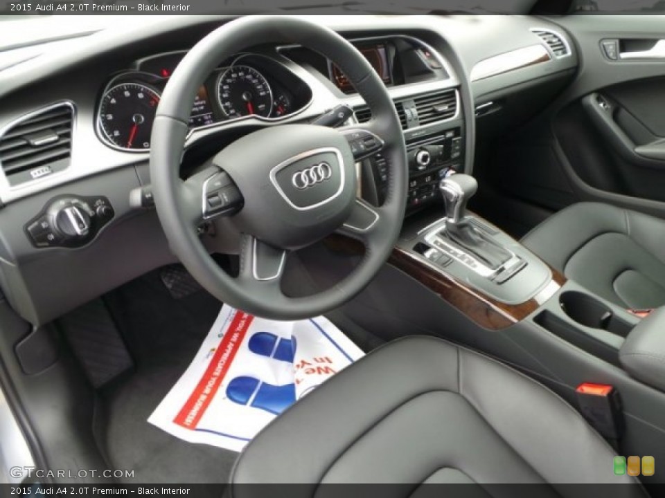 Black Interior Photo for the 2015 Audi A4 2.0T Premium #96915931