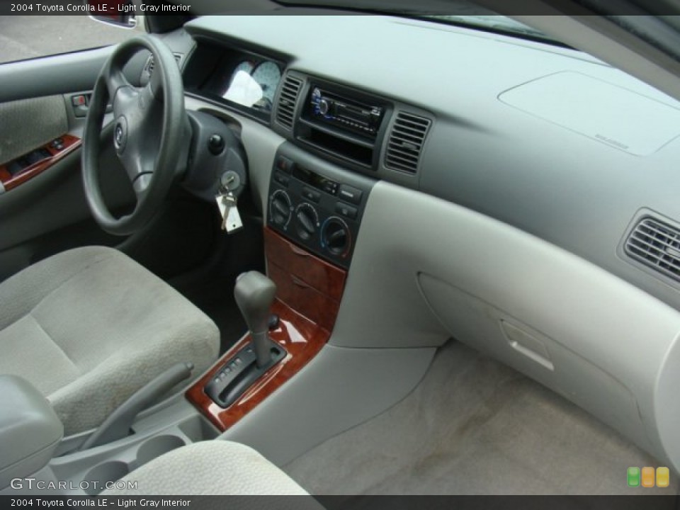 Light Gray Interior Dashboard for the 2004 Toyota Corolla LE #96919516
